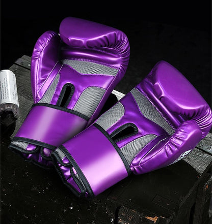 Guantes de boxeo profesionales – Entrenamiento sanda para hombre y mujer