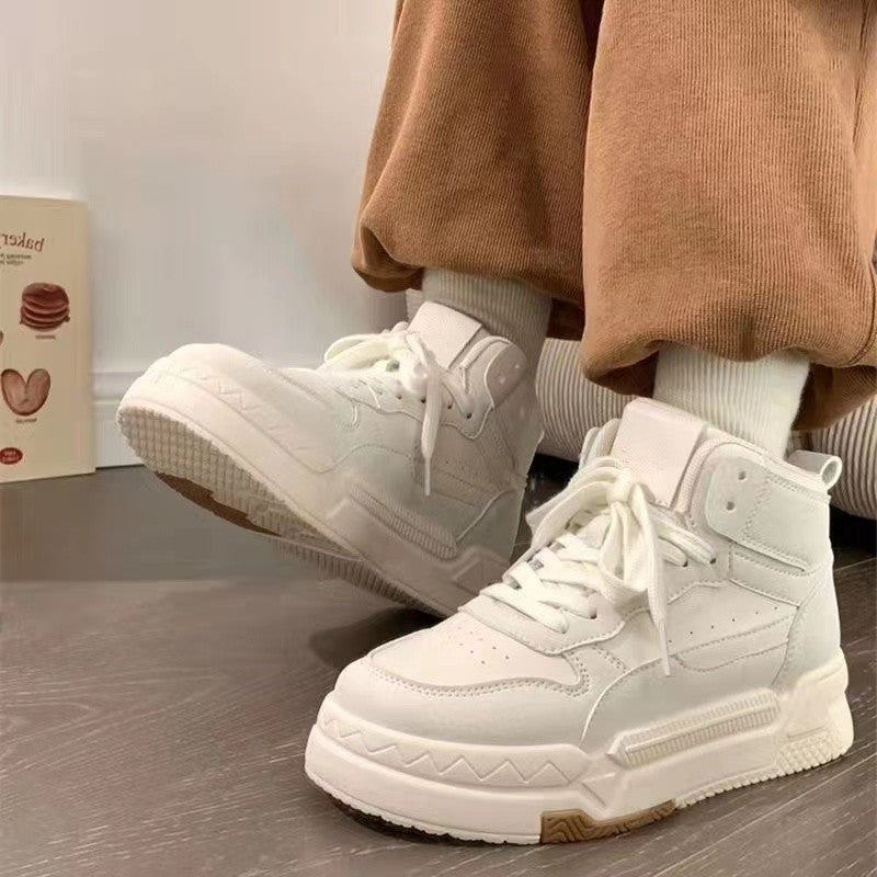 Zapatillas casual con plataforma – diseño transpirable y moderno para uso diario