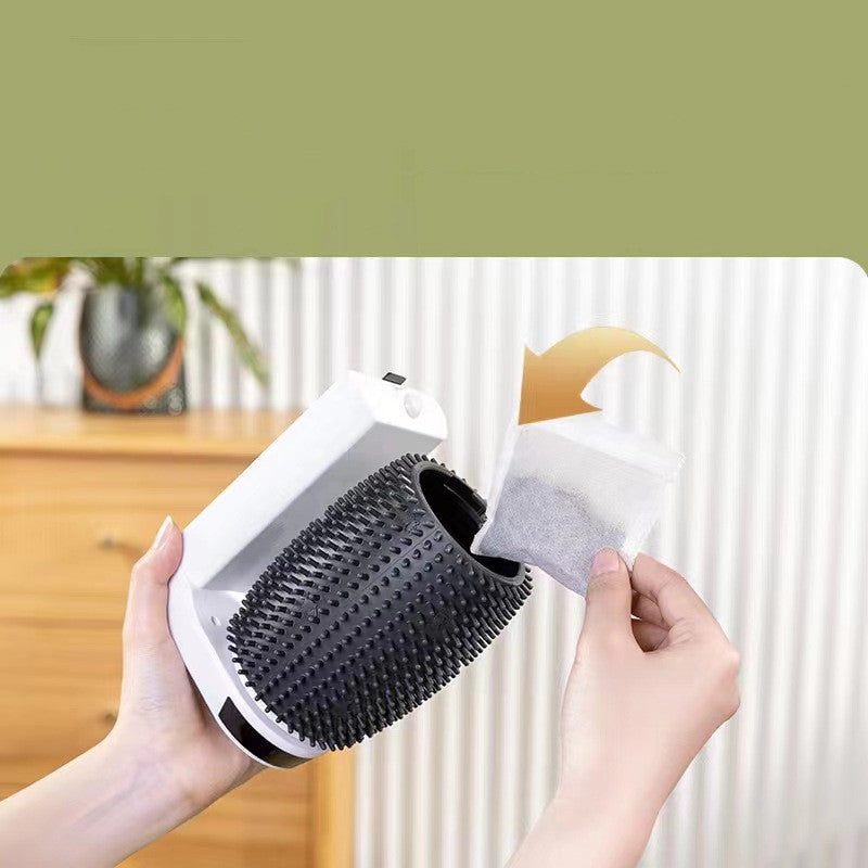 Cepillo automático para gatos – Esquina de autolimpieza y masaje
