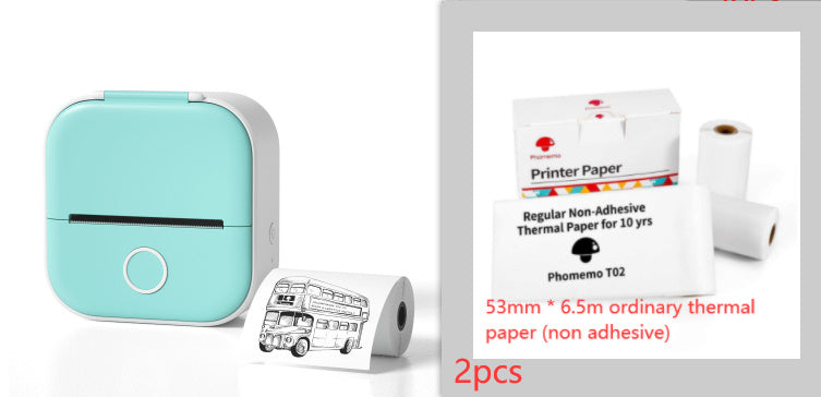 🏷️🖨️ Mini Impresora Portátil Térmica de Etiquetas – Bluetooth Compatible 📲 – Tendencia 2026 ✨
