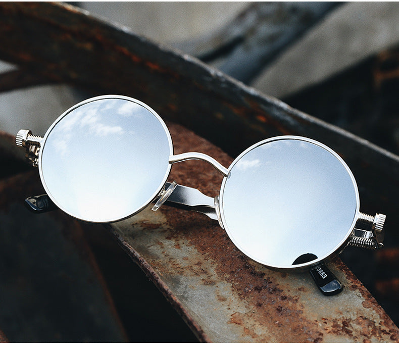 Gafas de sol metálicas HD unisex – protección UV y estilo elegante