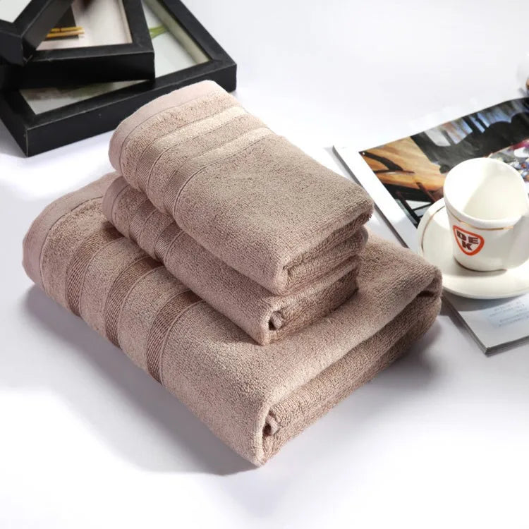 Set de Toallas de Bambú y Algodón – Alta Absorción y Suavidad Natural