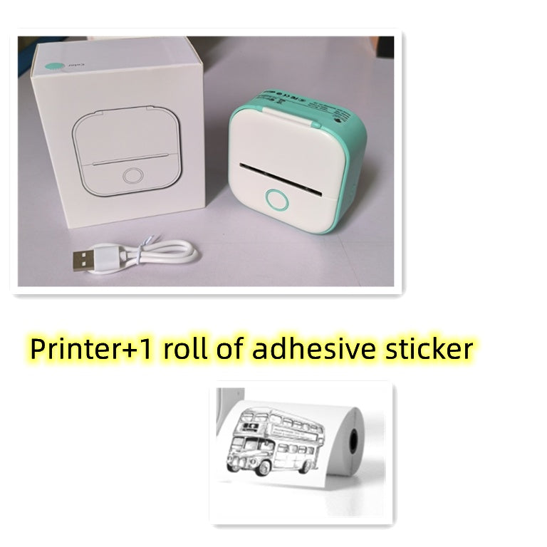 🏷️🖨️ Mini Impresora Portátil Térmica de Etiquetas – Bluetooth Compatible 📲 – Tendencia 2026 ✨