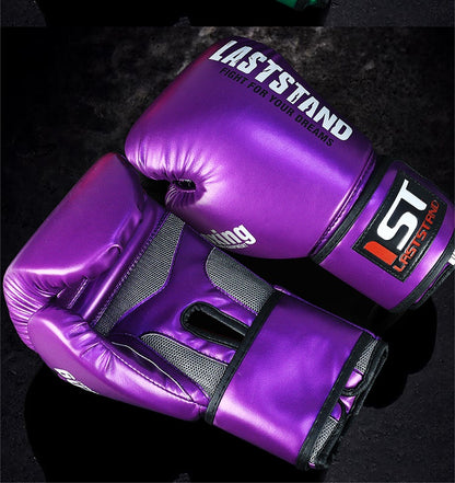 Guantes de boxeo profesionales – Entrenamiento sanda para hombre y mujer