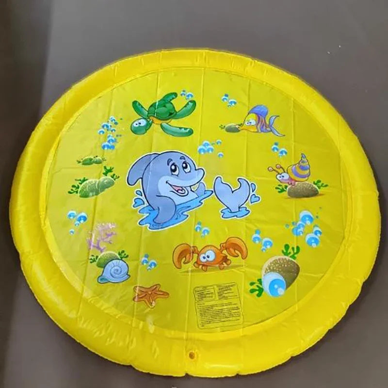 Alfombra de Agua Antideslizante para Niños y Mascotas – Diversión de Verano en el Jardín
