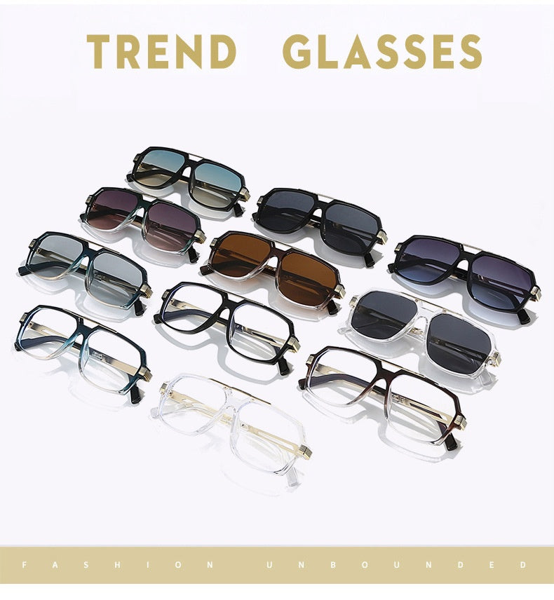 Gafas de sol ovaladas para hombre – Estilo moderno con protección UV