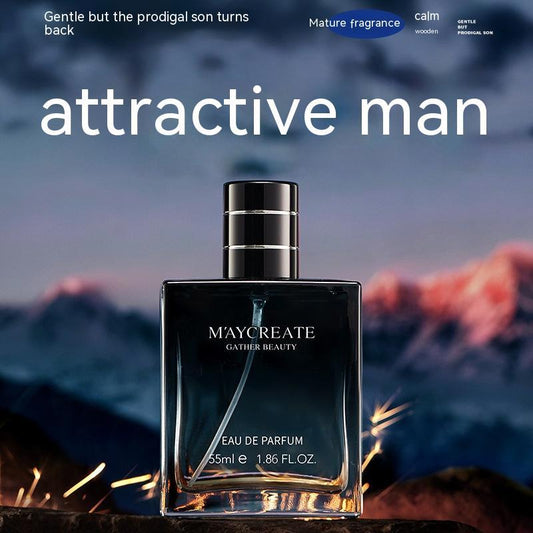 👑 Perfume en Spray 55 ml – Aroma Ligero & Duradero para Hombre ✨💙