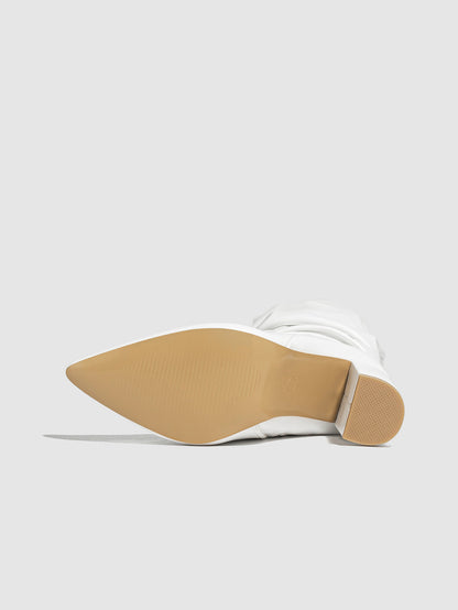 Botas de Tacón Alto con Punta Fina – Elegantes y Cálidas para Mujer