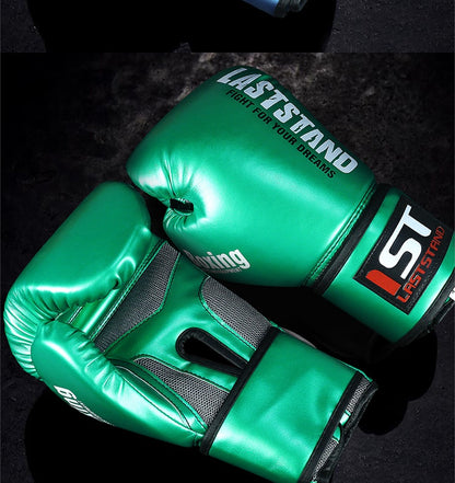Guantes de boxeo profesionales – Entrenamiento sanda para hombre y mujer