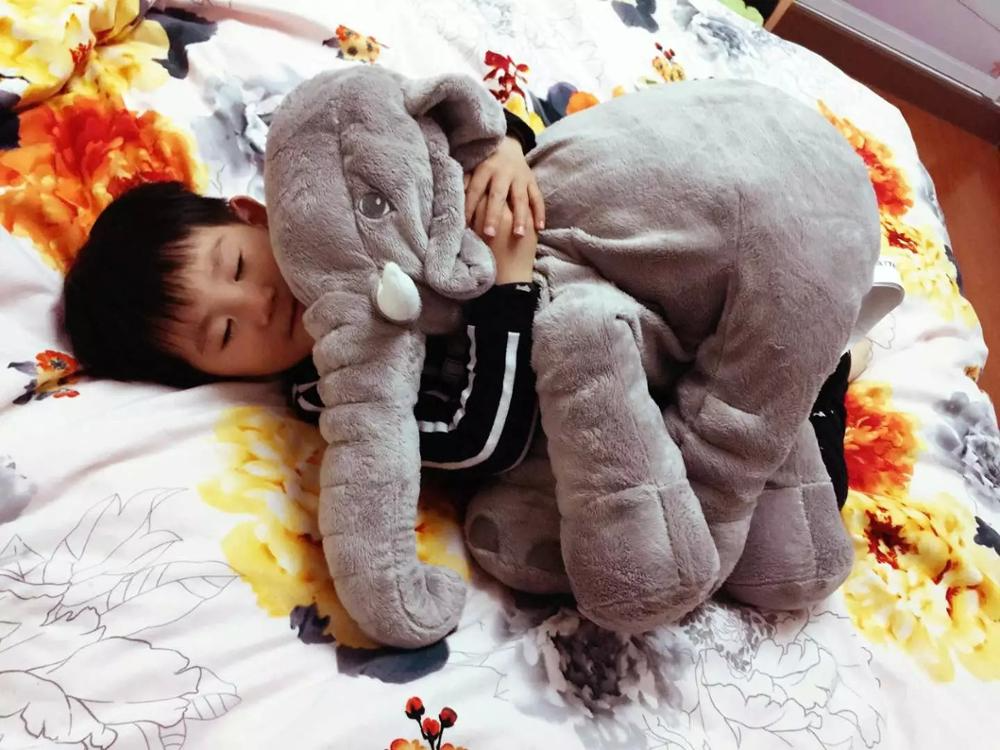 Peluche Elefante Gigante – Almohada Suave con Manta Multifuncional