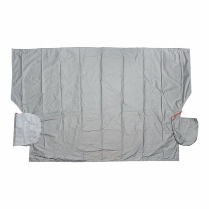 Protector magnético de parabrisas 4 estaciones – Anti sol, nieve y escarcha con cubrespejos integrados