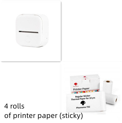 🏷️🖨️ Mini Impresora Portátil Térmica de Etiquetas – Bluetooth Compatible 📲 – Tendencia 2026 ✨