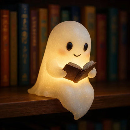 Lámpara Fantasma LED Infantil – Luz Nocturna Cálida Decorativa de Halloween