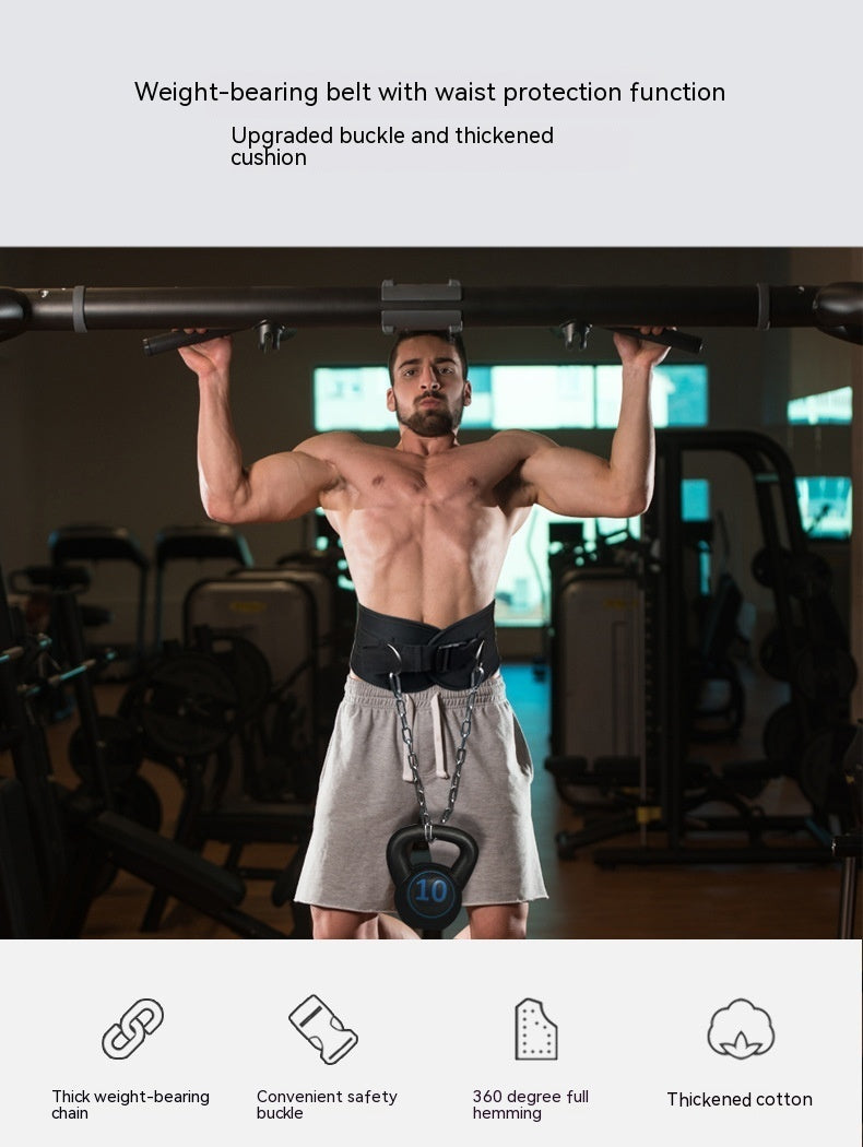Cinturón de entrenamiento con carga – para dominadas, fondos y pesas