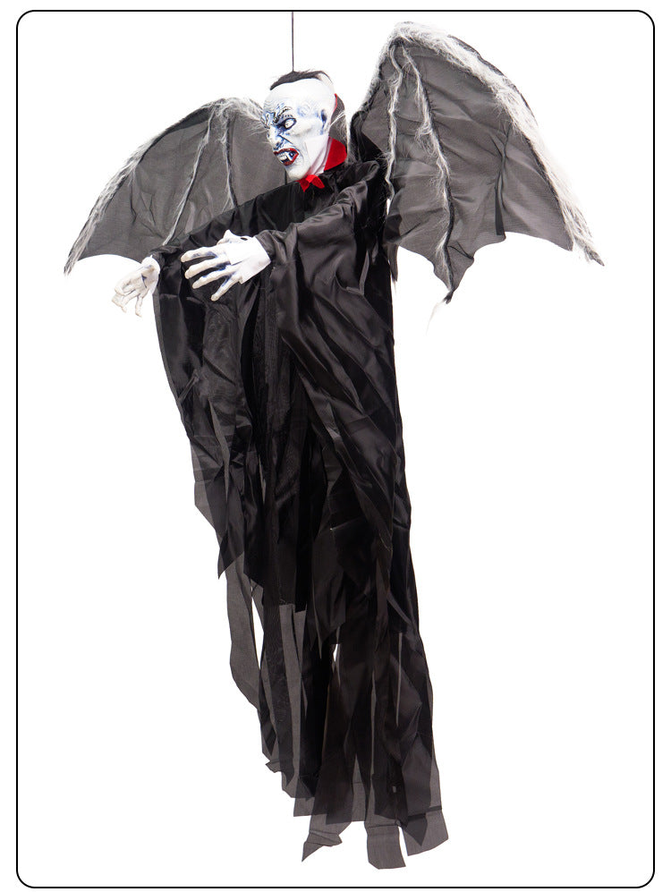 Murciélago Luminoso con Sensor de Luz – Decoración Colgante de Halloween