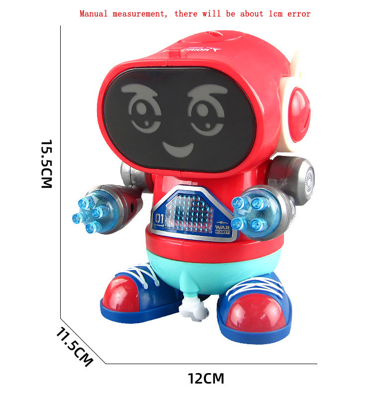 Robot Eléctrico Bailarín con Música y Luces – Juguete Infantil Automático