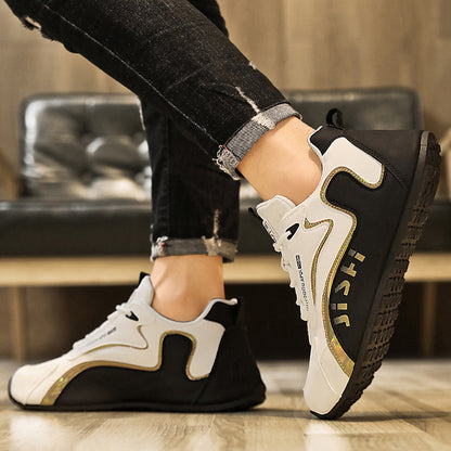 Zapatillas deportivas Colorblock para hombre – Transpirables y ligeras con suela antideslizante