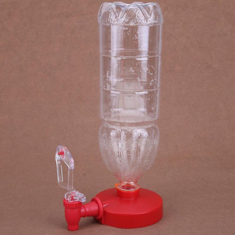 dispensador de bebidas invertido de plástico para botellas estándar, uso doméstico y eventos