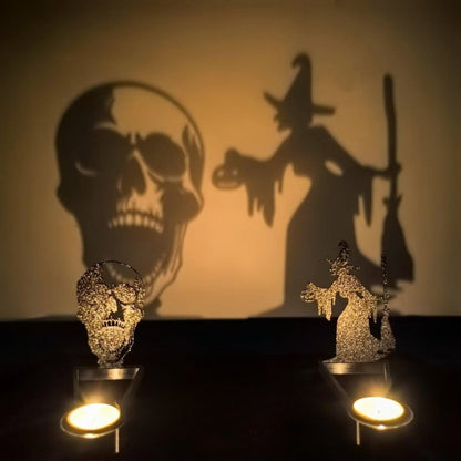 Candelabros de Halloween – Decoración de Mesa en Plástico Semiarte