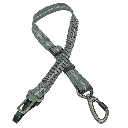 Cinturón de seguridad reflectante para perros – Elástico, ajustable y compatible con la mayoría de vehículos