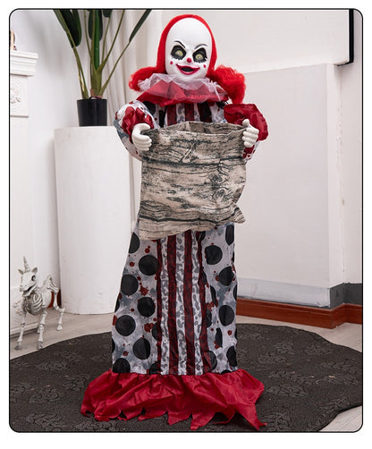 Muñeca Eléctrica Dulcera – Figura Decorativa Animada de Halloween