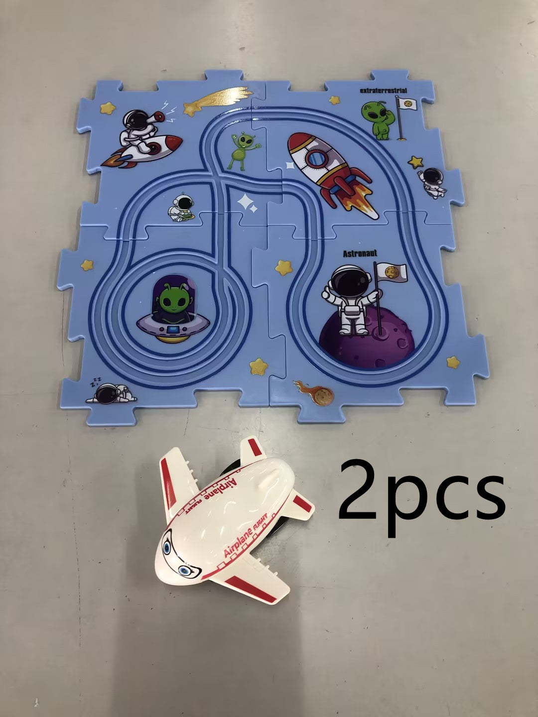 🚂🧩 Pista Eléctrica de Puzzle para Niños – DIY Creativo + Coche Automático – Tendencia 2026 ⚡👧👦