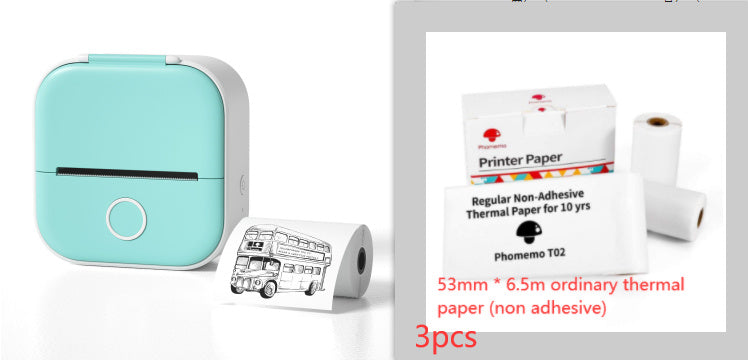 🏷️🖨️ Mini Impresora Portátil Térmica de Etiquetas – Bluetooth Compatible 📲 – Tendencia 2026 ✨