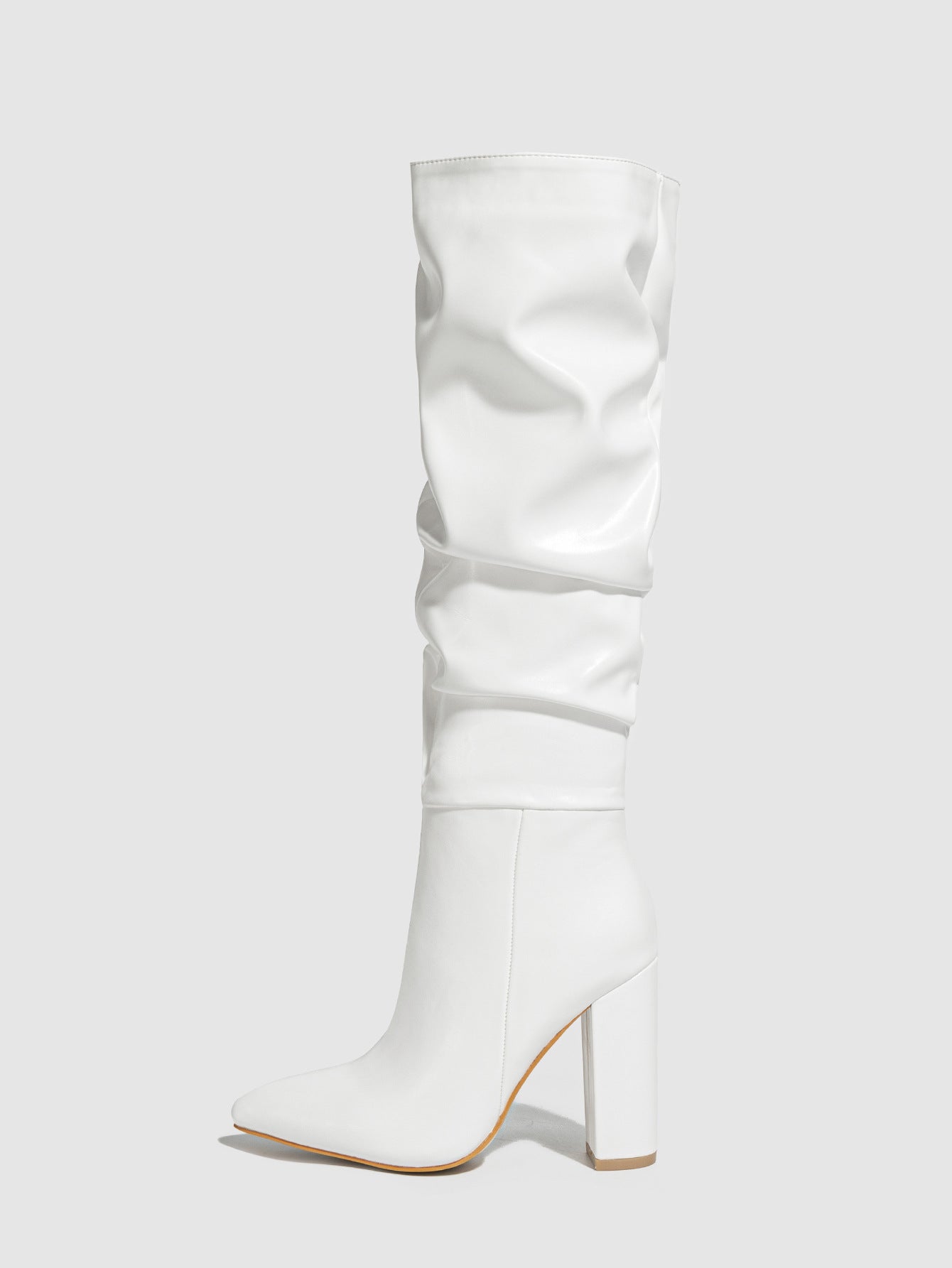 Botas de Tacón Alto con Punta Fina – Elegantes y Cálidas para Mujer
