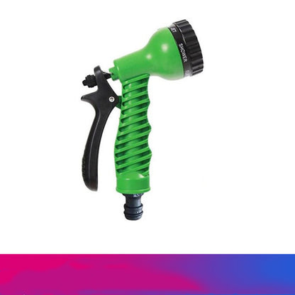 Manguera telescópica de jardín con pistola rociadora – Potencia y comodidad para riego y limpieza