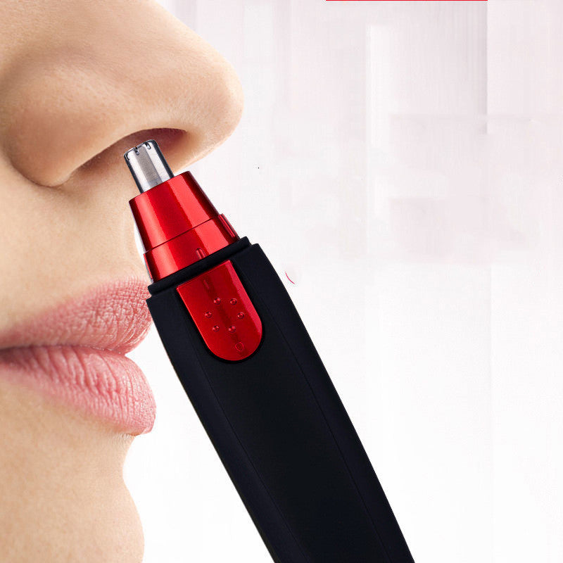 Recortadora eléctrica de vello — Nariz, orejas y cejas para hombre y mujer