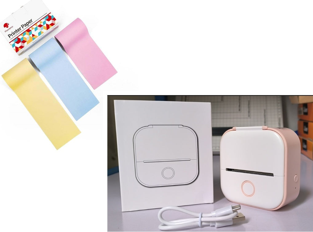 🏷️🖨️ Mini Impresora Portátil Térmica de Etiquetas – Bluetooth Compatible 📲 – Tendencia 2026 ✨