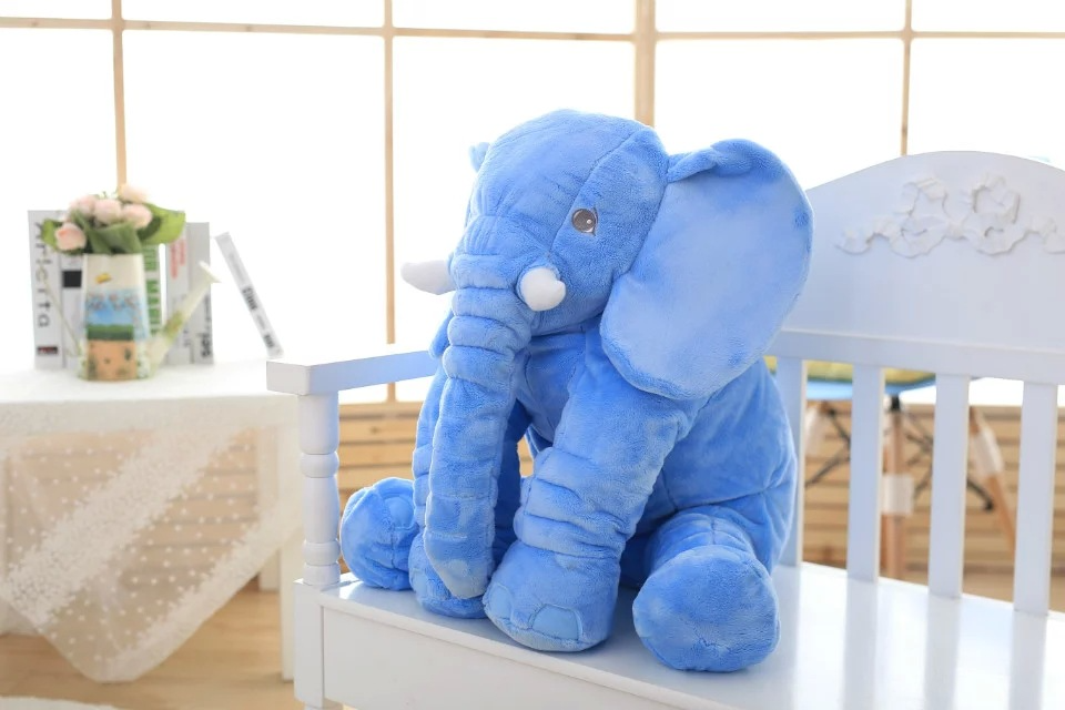 Peluche Elefante Gigante – Almohada Suave con Manta Multifuncional