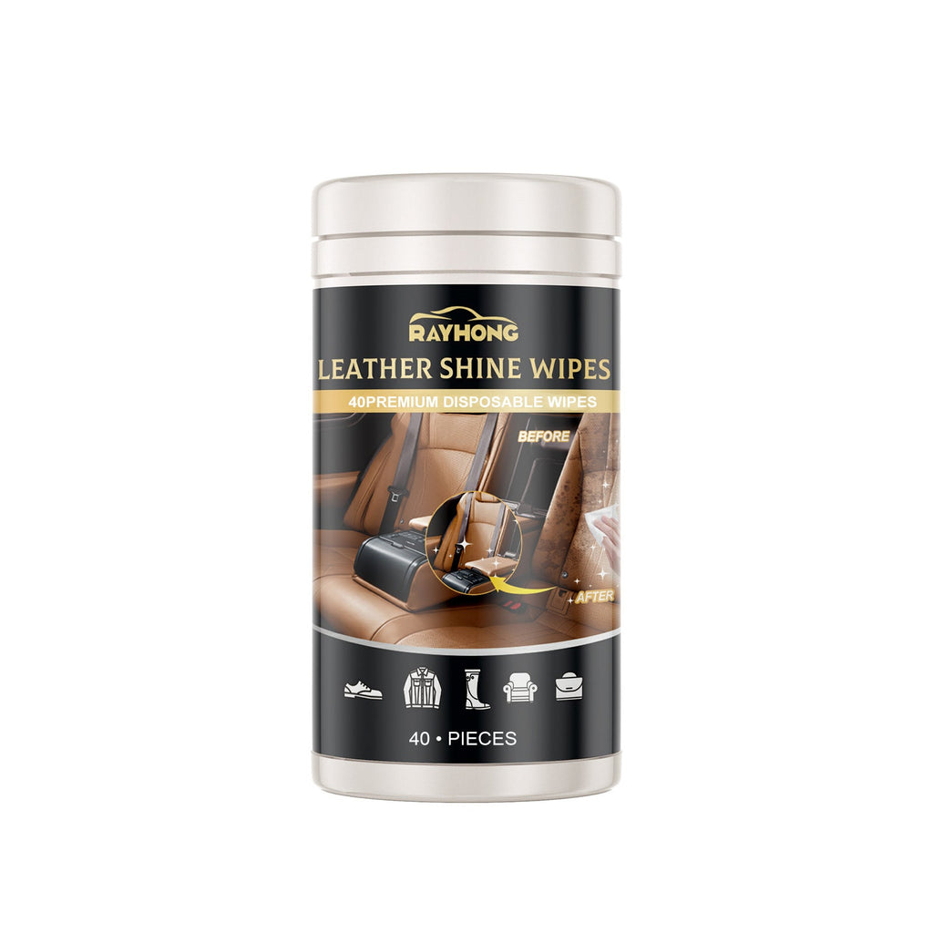 Toallitas Limpiadoras de Cuero – Limpieza y Nutrición para Superficies de Piel