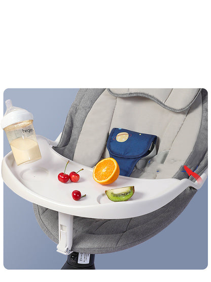 Cuna Mecedora Eléctrica Ajustable para Bebés – Con Bluetooth, Música y Control Remoto