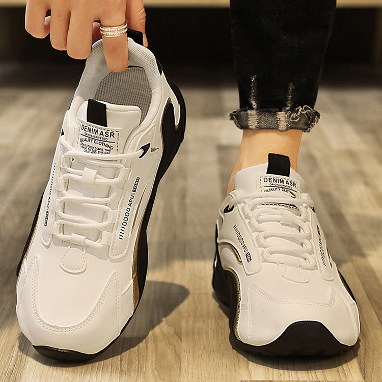 Zapatillas deportivas Colorblock para hombre – Transpirables y ligeras con suela antideslizante