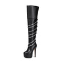 Botas de estilo Knight