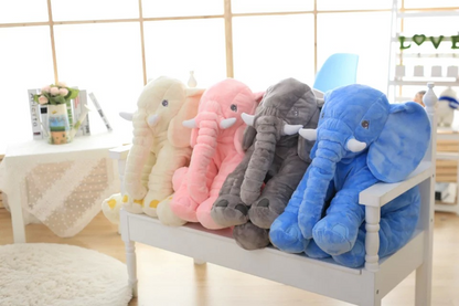 Peluche Elefante Gigante – Almohada Suave con Manta Multifuncional