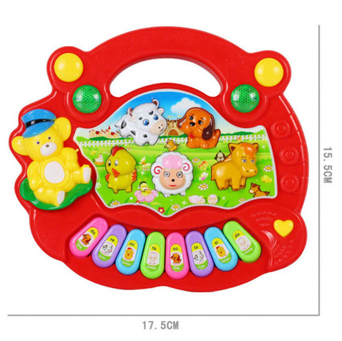 Juguete Educativo Piano Granja – Teclado Musical Infantil con Animales