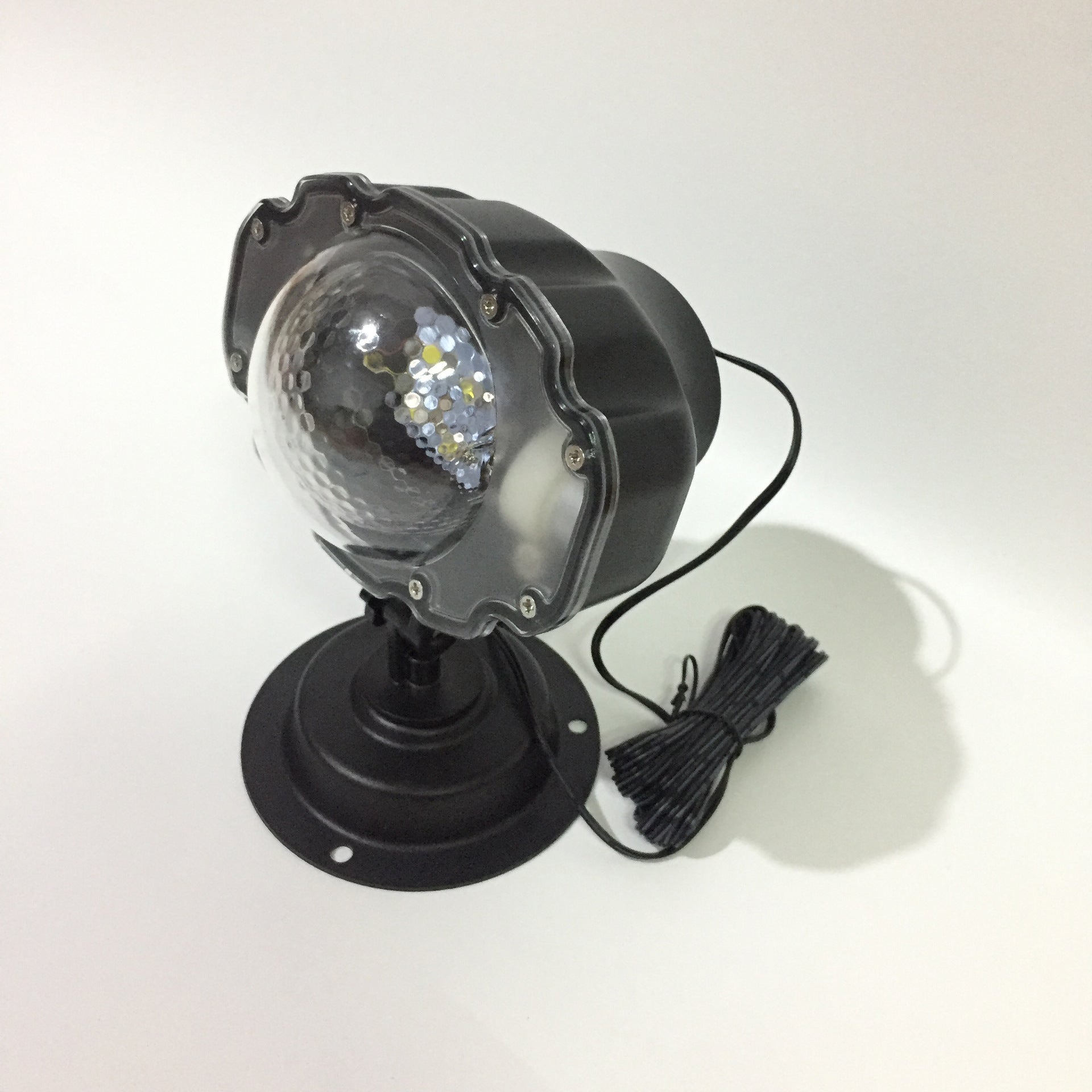 proyector LED efecto copos de nieve blanco IP65 para decoración navideña interior y exterior con modos ajustables