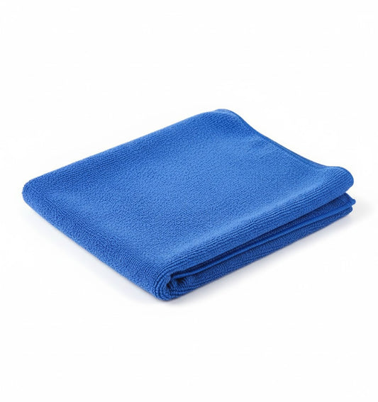 Toalla de microfibra desmontable para limpieza interior de coche sin rayar superficies.