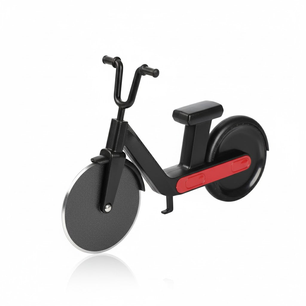 Cortador de pizza de acero inoxidable – Diseño ergonómico y duradero