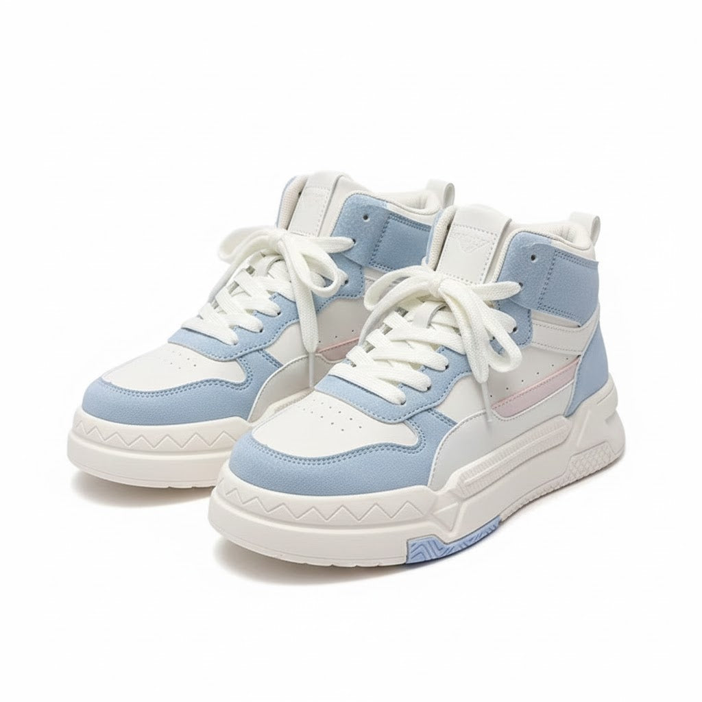 Zapatillas casual con plataforma – diseño transpirable y moderno para uso diario