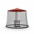 Mosquitero para sombrilla de exterior – Protección contra insectos en terraza y jardín