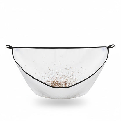 Delantal recogedor de barba — Diseño impermeable y minimalista