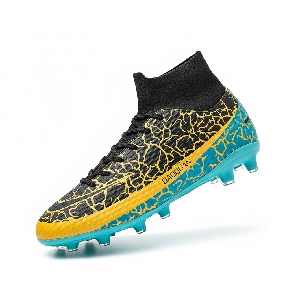 Zapatillas de Fútbol Unisex de Tobillo Alto para Entrenamiento y Competición
