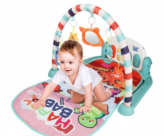 Gimnasio Musical para Bebés con Piano y Pedales – Desarrollo Sensorial y Motor