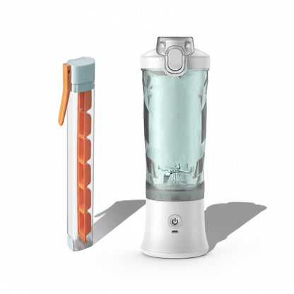 Batidora Portátil 6 Cuchillas – Mini Licuadora Recargable USB Tipo-C 600 ml