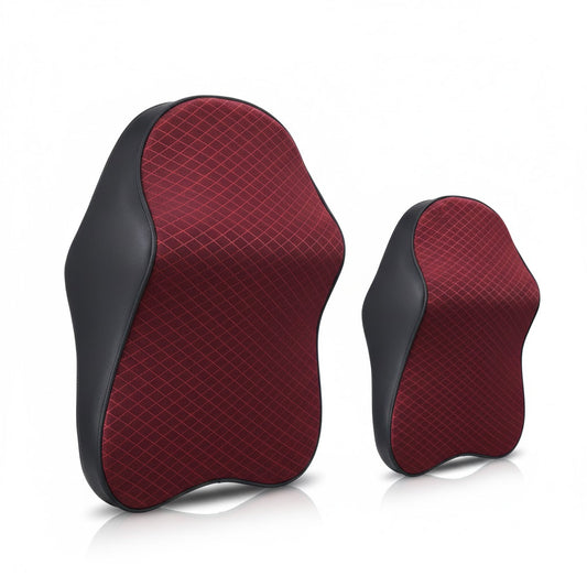 Almohada Cervical Viscoelástica para Coche – Soporte Ergonómico y Funda Lavable